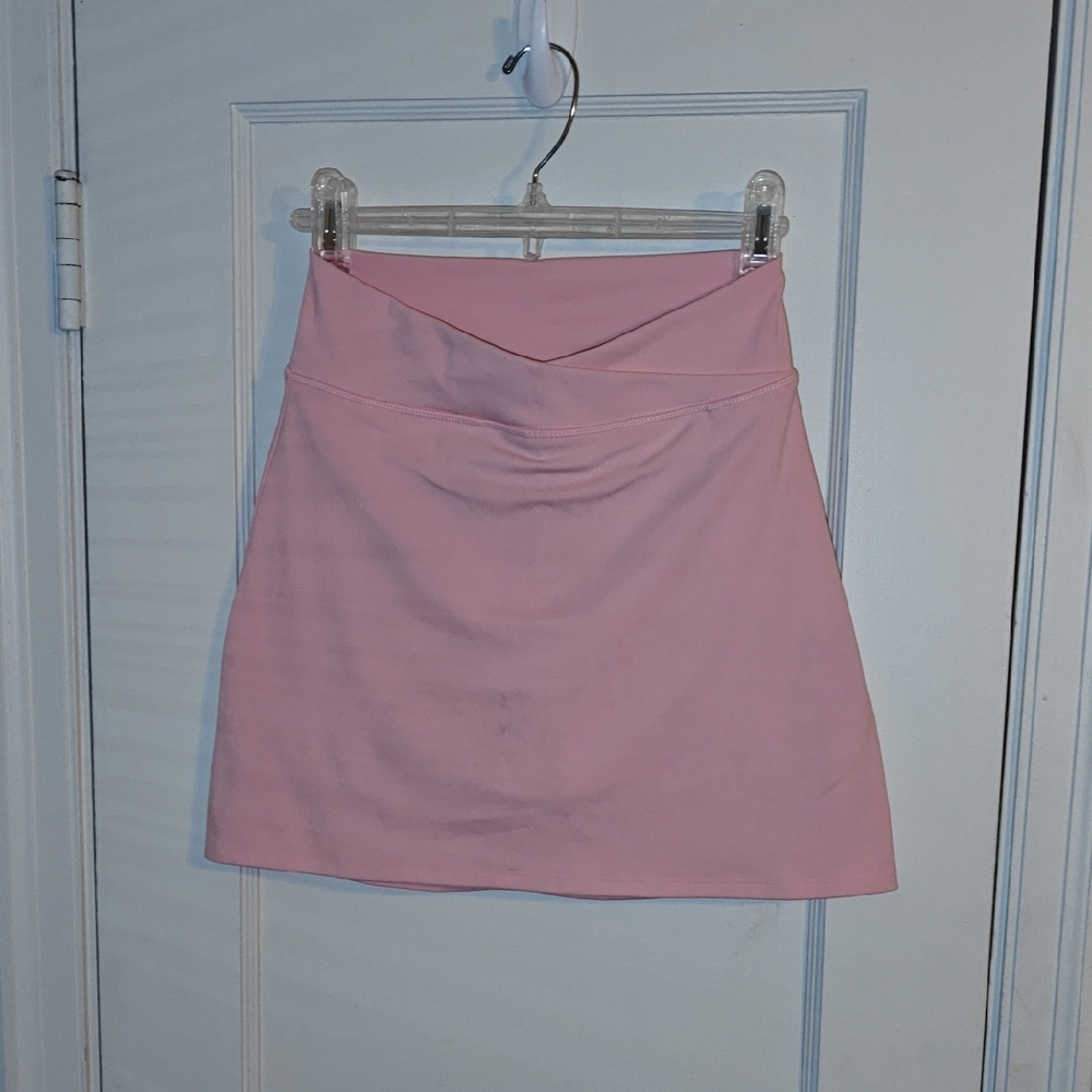 Mono B Pink Mini Skirt